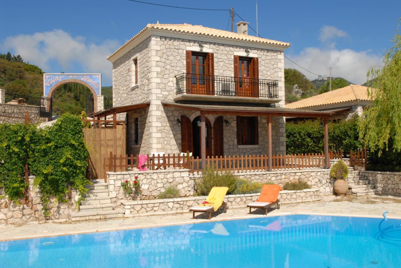 Lefkada Villas By Omikron Selections Vavkerí エクステリア 写真
