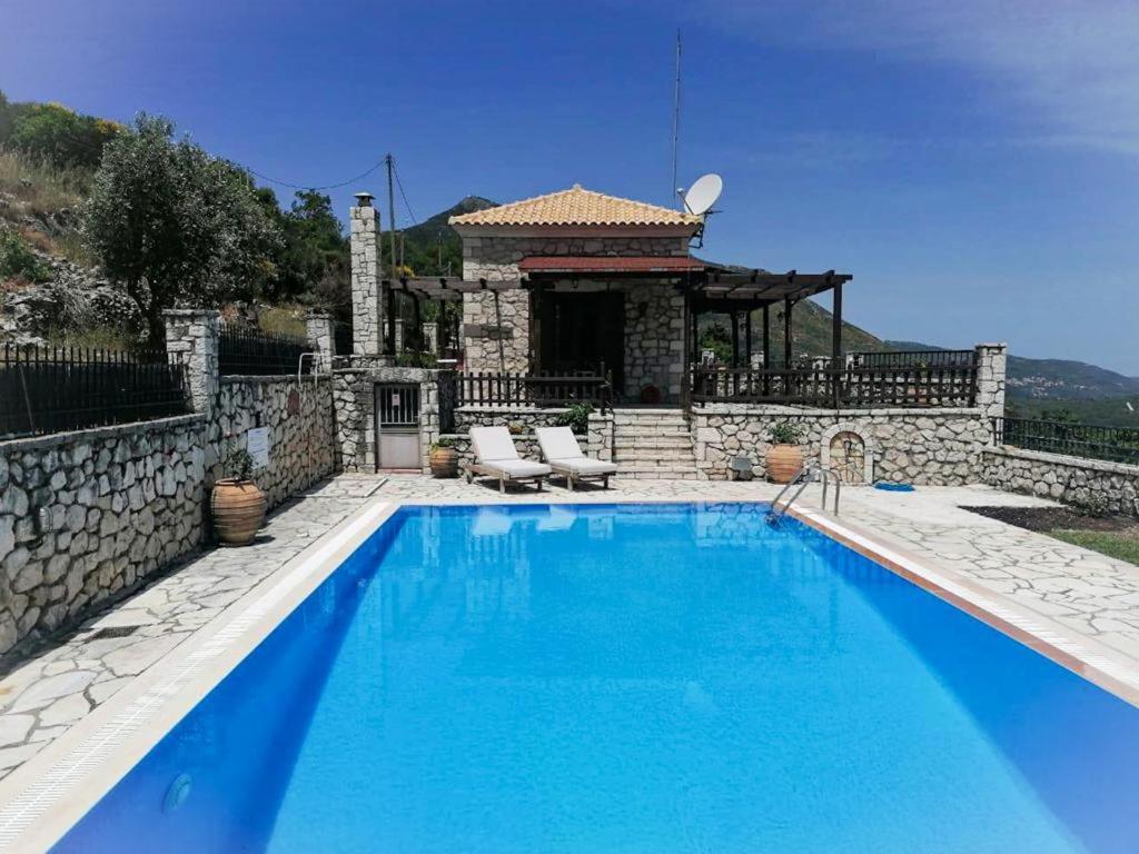 Lefkada Villas By Omikron Selections Vavkerí エクステリア 写真